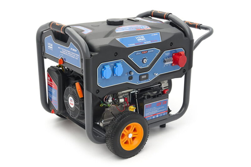 Generator profesional 8000W, 400 Volti 389cc benzina - HBM 130529 - BIG SALE - Scule si Unelte Mannesmann