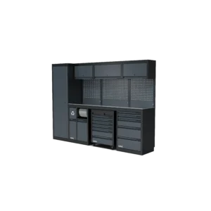 Stație de lucru SONIC MSS 4930903 cu blat din oțel inoxidabil – 2803 mm