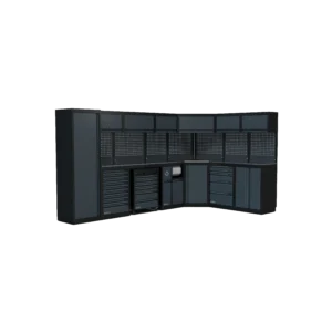 Stație de lucru SONIC 4930906 NEXT MSS cu blat din oțel inoxidabil – 5026 mm lungime